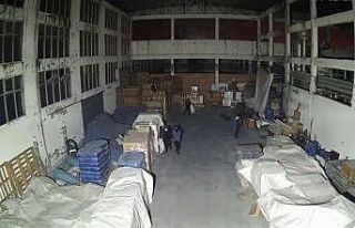 Kızılay Lojistik Merkezi’nden hırsızlık yapan...