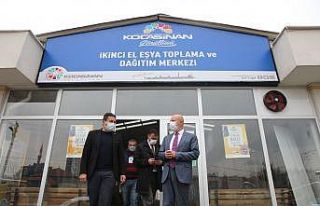 Kocasinan’da ikinci el eşyalar değerleniyor