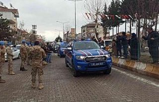 Komandolar dualarla Suriye’ye uğurlandı