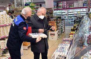 Konya Büyükşehir zabıtasından marketlerde KDV...