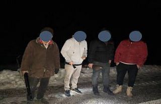 Konya’da projektörle avlandığı iddia edilen...