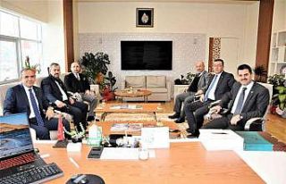 Kurum müdürlerinden Dündar’a ’Hayırlı olsun’...