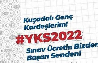 Kuşadası Belediyesi, öğrencilerin sınav ücretlerini...