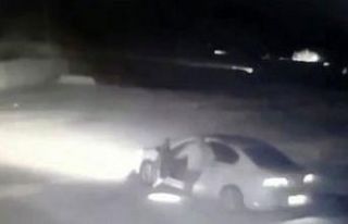 Lüks otomobille keçi hırsızlığı