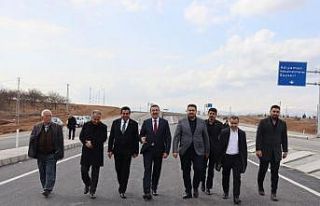 Malatya Kuzey Çevreyolu’nda 26,5 kilometrelik kısım...