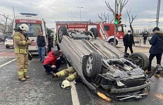 Maltepe’de sürücüsünün direksiyon hakimiyetini...