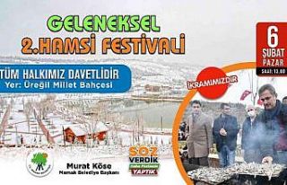 Mamak Belediyesinden Hamsi Festivali