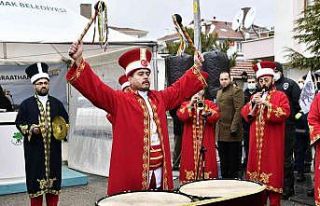 Mamak Belediyesi’nin mehter takımı görücüye...
