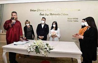 Mamak’ta 30 çift 14 Şubat’ta dünyaevine girdi