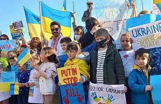 Marmaris’te yaşayan Ukraynalılardan “Savaşa...