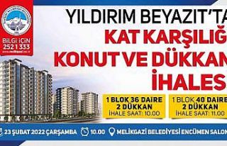 Melikgazi Belediyesi’nden kat karşılığı konut...