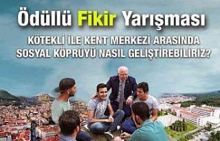 Menteşe Belediyesi’nden ödüllü fikir yarışması