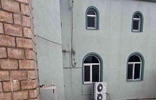 Menteşe’de camiye yıldırım düştü