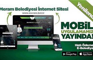 Meram Belediyesi mobil uygulamada ve web sitesi yenilendi