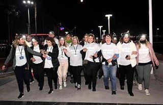 Mersin’de "Gece koşusu"