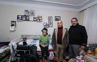 Milas’ta bağışlanan tekerlekli sandalye ihtiyaç...
