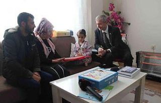 Minik Asiye’nin yeni evindeki ilk ziyaretçisi Tahmazoğlu...