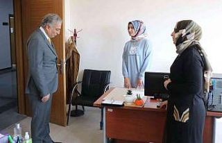 Müdür Gönen, personellerle vedalaştı