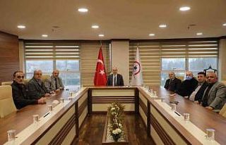 Muhtarlardan Özlü’ye ziyaret