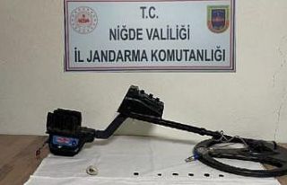 Niğde’de tarihi eser operasyonu