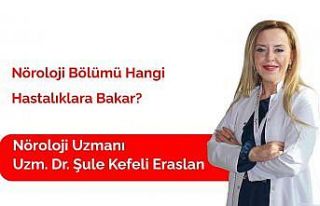 Nöroloji bölümünün baktığı hastalıklar