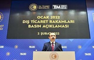 Ocak ayı ihracatı 17,6 milyar dolar ile rekor kırdı