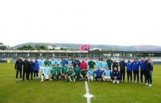 Ofk Petrovac - Bodrumspor’la antrenman maçı yaptı