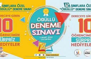 Öğrencilere ücretsiz ödüllü deneme sınavı