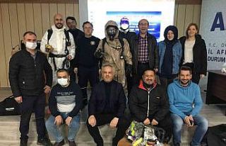 Öğretmenler arama kurtarma eğitimlerine başladı