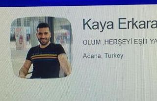 Öldürülen adamın "ölüm" paylaşımı