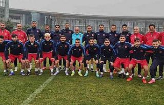 Olimpiyat şampiyonu A Milli Futbol Takımı kampa...