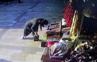 Önce kontrol etti sonra alıp götürdü