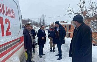 Ordu’da kar ağırlığına dayanamayan balkon çöktü:...