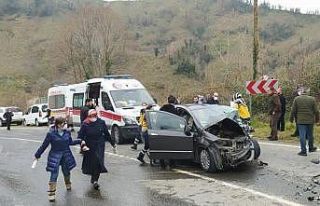 Ordu’da otomobil ile kamyon çarpıştı: 2 ölü,...