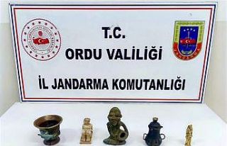 Ordu’da tarihi eser kaçakçılığı operasyonu