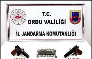 Ordu’da uyuşturucu operasyonunda 3 şüpheli yakalandı