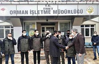 Orman Bölge Müdürü Dündar, Emet Orman İşletme...