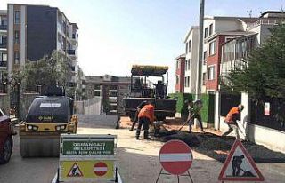 Osmangazi’de asfalt mesaisi devam ediyor