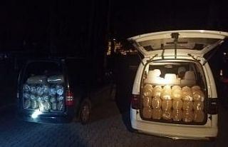 Osmaniye’de 710 kilo kıyılmış tütün ele geçirildi