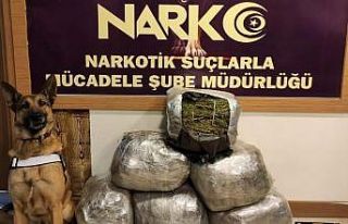 Osmaniye’de uyuşturucuyla yakalanan kamyon şoförü...