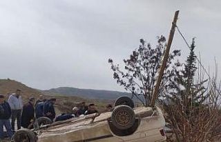 Otomobil takla attı: 1 yaralı