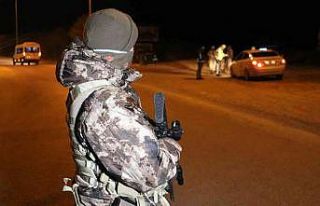 Özel harekat polislerinin katılımıyla asayiş...
