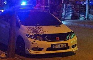 Park halindeki araca saldırı