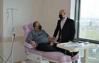 PAÜ Hastanesinde İnfüzyon Ünitesi hizmet vermeye...