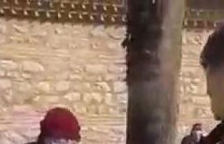 Polisten engelli vatandaşa doğum günü sürprizi