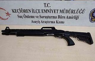 Pompalı tüfekle dükkan basan şehir magandaları...