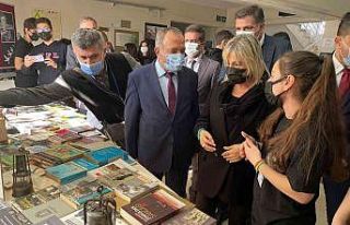 Rektör Çufalı, TÜBİTAK bilim fuarına katıldı