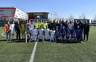 Şahinbey Ampute kendi evinde çok farklı 6-0