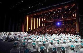 Şahinbey kongre ve sanat merkezi 200 hafızı ağırladı