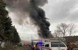 Sakarya’da geri dönüşüm fabrikasında büyük...